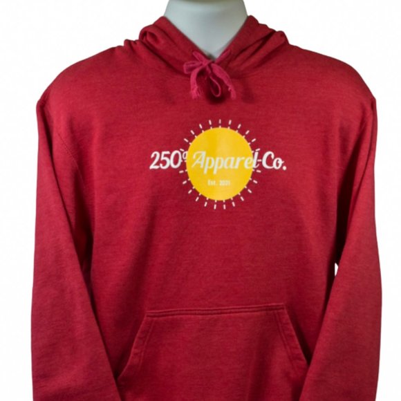 Unisex Hoodie - Sangria Red - Picture 1 of 4